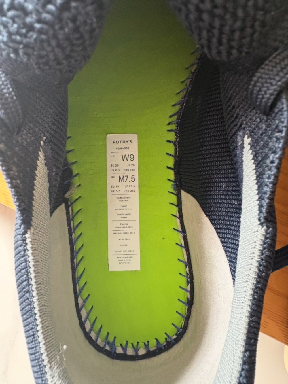 Rothy's RSO2 Sneaker - Discontinued Colour - Picture 7 of 7
